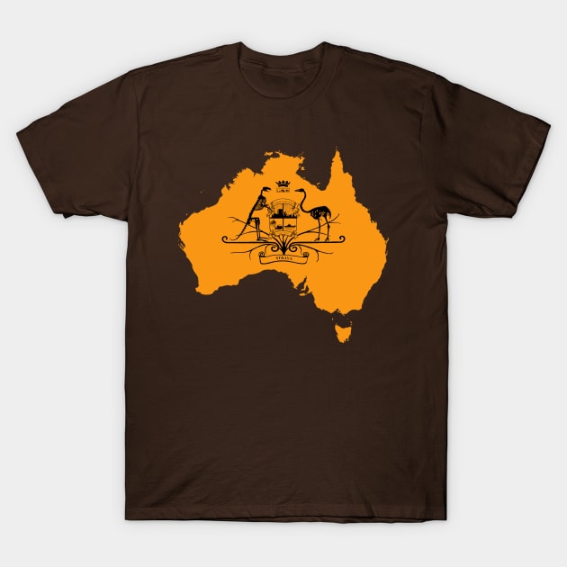 Australia T-Shirt by Volundz
